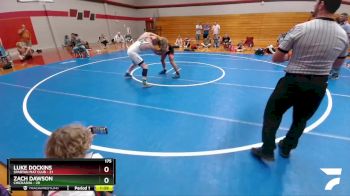 175 lbs Round 5 (6 Team) - Luke Dockins, Spartan Mat Club vs Zach Dawson, Chickasha