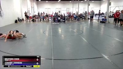 165 lbs Semis & 1st Wrestleback (8 Team) - Brayden Cook, Texas vs Conner Johnson, Wisconsin