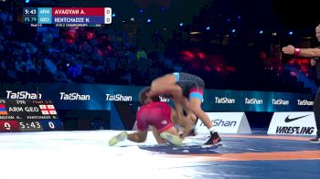 79 kg Final 3-5 - Arman Avagyan, Armenia vs Nika Kentchadze, Georgia
