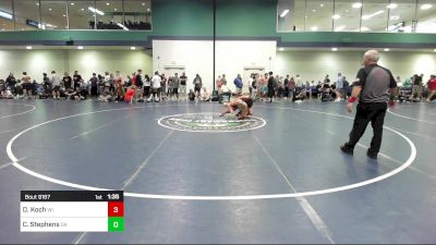 157 lbs Consi Of 64 #2 - Declan Koch, WI vs Connor Stephens, GA