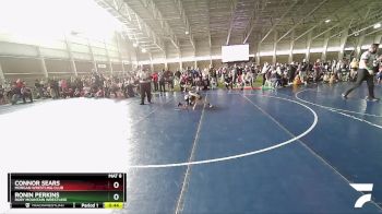 52 lbs Quarterfinal - Connor Sears, Morgan Wrestling Club vs Ronin Perkins, Ruby Mountain Wrestling