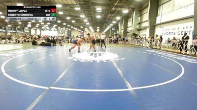 285 lbs Rr Rnd 2 - Mighty Lopez, Team Gotcha vs Ernesto Cordova, Vougars Wrestling