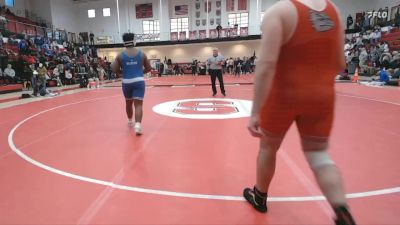 285 lbs Semifinals (8 Team) - Te`Quan Smith, Woodbridge vs Maxx Bryan, Laurel