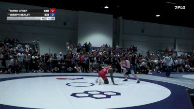 74 kg Champ. Rd Of 16 - James Green, NEBWTC/ Titan Mercury Wrestling Club vs Joseph Sealey, NLWC/TMWC