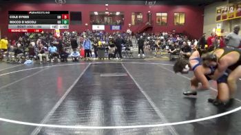 184 lbs Champ. Round 1 - Cole Sykes, Montevallo vs Rocco D`Ascoli, Keiser University