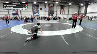 132 lbs Consi Of 32 #1 - Matteo Gonzalez, FL vs Cj Florencio, SC