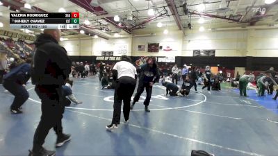 100 lbs Cons. Round 4 - Valeria Rodriguez, Santiago/GG vs Suheily Chavez, Citrus Valley