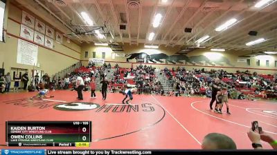 105 lbs Semifinal - Owen Collins, Lake Stevens Wrestling Club vs Kaiden Burton, Cement City Wrestling Club