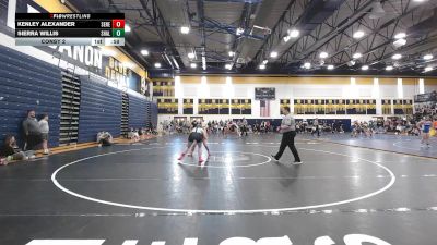 155 lbs Consy 2 - Kenley Alexander, Seneca Valley vs Sierra Willis, Shaler Area