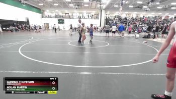 85 lbs Cons. Round 2 - Nolan Martin, Big Game Wrestling vs Gunner Thompson, Nebraska Elite