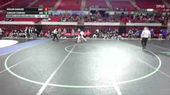 215 lbs Round 5 - 1st, 3rd, 5th, And 7th - Nolan Gahler, Mission Sharyland vs Carlos Cortez, Lubbock
