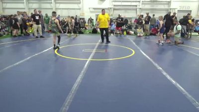 M-80 lbs 5th Place - Cannon Griffith, WV vs Landon Piovarchy, OH