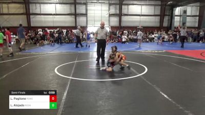 40 lbs Semifinal - Liam Paglione, Power Half vs Leo Alojado, RedNose