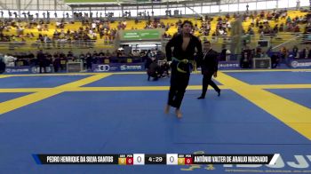 Antônio Valter De Araujo Machado vs Pedro Henrique Da Silva Santos 2025 Brasileiro Jiu-Jitsu IBJJF