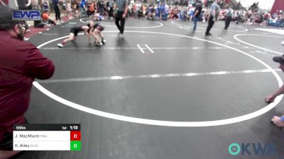 55 lbs Semifinal - John MacMunn, Perry Wrestling Academy vs Kaiser Ailey, Blackwell Wrestling Club