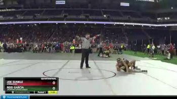 D4-135 lbs Quarterfinal - Joe Sunkle, Springport vs Reid Garcia, Jackson Lumen Christi