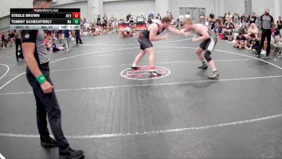190 lbs Round 5 (6 Team) - Tommy Schechterly, Mat Assassins vs Steele Brown, MF Dynasty
