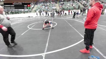 83 lbs Semifinal - Landon Caro, Team Aggression vs Travers Dean, Nevada Elite