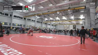 158 lbs Semifinal - Bryce Hall, Somerville vs Judah Aybar, Manchester