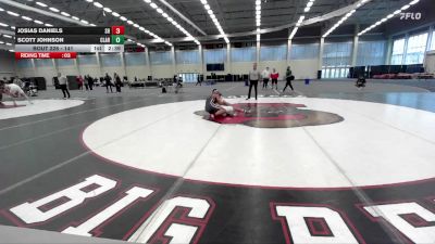 141 lbs Round 4 - Scott Johnson, Clarion vs Josias Daniels, Sacred Heart