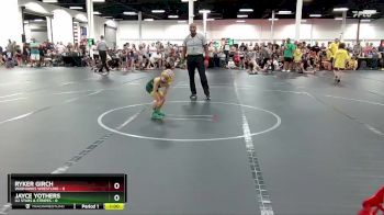44 lbs Round 5 (6 Team) - Jayce Yothers, U2 Stars & Stripes vs Ryker Girch, Warhawks Wrestling