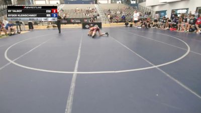 150 lbs Ry Talbot, Utah Gold vs Ryder Kleinschmidt, Michigan Blue
