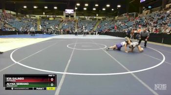 115 lbs Champ. Round 1 - Kya Galindo, Pittsburg vs Alyxia Serrano, Garden City