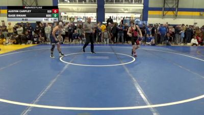 127 lbs R-32 - Austiin Carfley, Bishop McCort vs Gage Swank, Muncy