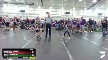 56 lbs Round 1 (8 Team) - Cameron Gilbert, ACES Of Spades vs Lucas Everson, Forge