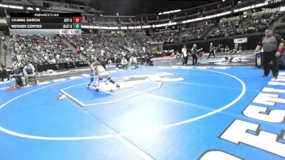 G125-4A Champ. Round 1 - Nevaeh Cortez, Olathe Girls vs Liliana Garcia, Jefferson Girls