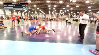 138 lbs Rr Rnd 3 - Kyle Stainback, CCWC Blue vs Reid Lanman, Owen Valley