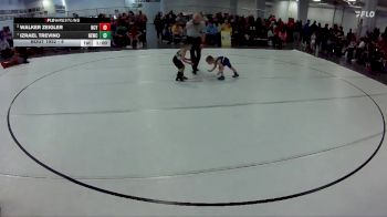 4 lbs Cons. Round 1 - Walker Zeigler, NCYAC vs Izrael Trevino, Nebraska Elite Wrestling Club