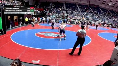2A-285 lbs Quarterfinal - Colt McNamara, Holy Innocents Episcopal vs Branson Mathews, Sonoraville