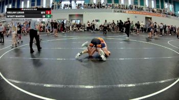 130 lbs Round 5 (6 Team) - Wyatt Martin, Misfits United vs Kellan Lukas, MF Purge Elite