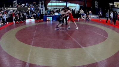 71kg Cons. Round 2 - Jordan Steeves, Mountaintop Wrestling Club vs Klarke Pierce, Strathcona Wrestling Club