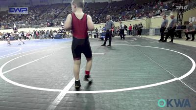 83 lbs Round Of 32 - Sterling Gunn, Barnsdall Youth Wrestling vs Creed Rolan, Mcalester Youth Wrestling