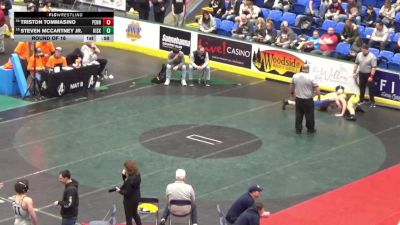 172 lbs Round Of 16 - Triston Tommasino, Penn Trafford vs Steven McCartney Jr., Kiski