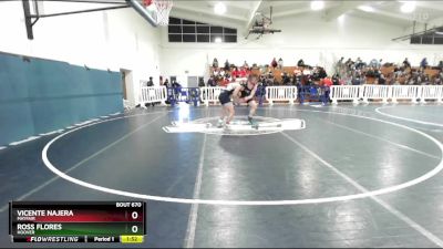 157 lbs Champ. Round 2 - Ross Flores, Hoover vs Vicente Najera, Mayfair
