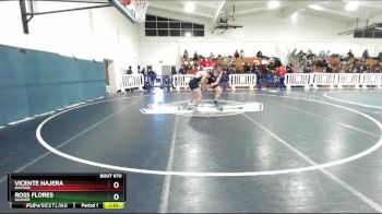 157 lbs Champ. Round 2 - Ross Flores, Hoover vs Vicente Najera, Mayfair