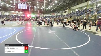 89 lbs Semifinal - Hunter Gortemaker, Braves WC vs James Garcia, Nebraska Elite WC