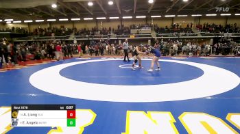 132 lbs Consi Of 8 #1 - Anjue Liang, Latin Academy vs Emily Angelo, Merrimack