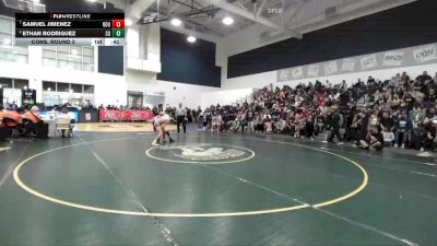 113 lbs Cons. Round 2 - Samuel Jimenez, Eleanor Roosevelt vs Ethan Rodriguez, San Dimas