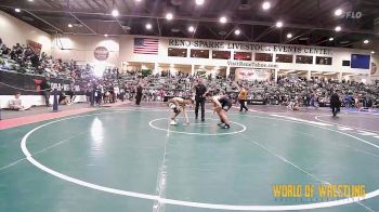 135 lbs Consi Of 32 #2 - Mika Ontiveros, Vasky Bros vs Samuel Avalos, Top Dog Wrestling Club