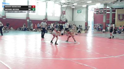 106 lbs Semifinal - Mason Keesecker, Tdwc vs Michael Nicosia, Mat Assassins