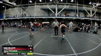 130 lbs Round 3 (4 Team) - Kain Williams, Rangers WC vs Ryan Tomlinson, SEPA