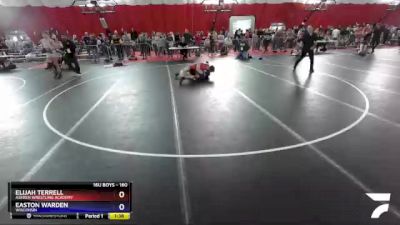 160 lbs Cons. Semi - Elijah Terrell, Askren Wrestling Academy vs Easton Warden, Wisconsin