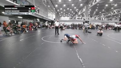 88 lbs Round 1 (10 Team) - Brooks Beard, Wayne Danger vs Carter Redmond, Iron Horse White