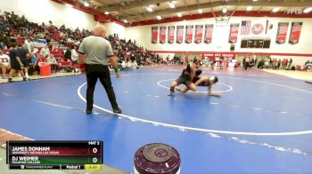 165 lbs Champ. Round 2 - Dj Weimer, Palomar College vs James Donham, University Nevada Las Vegas