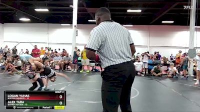 76 lbs Round 1 (4 Team) - Logan Yuhas, Buxton Squeeze vs Alex Tara, Quaker Nation