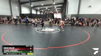 120-126 lbs Cons. Round 2 - Devin Miller, FordDynastyWrestlingClub vs Daniel Martinez, White Center Warriors Wrestling Club